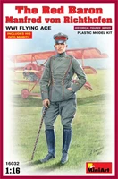 16032  фигуры  THE RED BARON Manfred von Richthofen WWI FLYING ACE  (1:16) 4820041103012