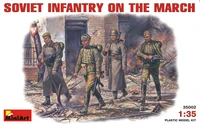 35002  фигуры  SOVIET INFANTRY ON THE MARCH  (1:35) 4820041100028
