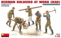 35065  фигуры  GERMAN SOLDIERS AT WORK (RAD)  (1:35) 4820041101445