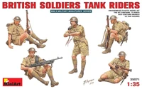 35071  фигуры  BRITISH SOLDIERS TANK RIDERS  (1:35) 4820041102039