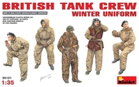 35121  фигуры  BRITISH TANK CREW WINTER UNIFORM  (1:35) 4820041102329