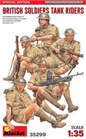 35299  фигуры  BRITISH SOLDIERS TANK RIDERS. SPECIAL EDITION  (1:35) 4820183313775
