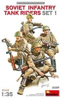 35309  фигуры  SOVIET INFANTRY TANK RIDERS SET 1  (1:35) 4820183312983