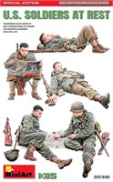35318  фигуры  U.S. SOLDIERS AT REST. SPECIAL EDITION  (1:35) 4820183313621