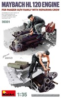 35331  фигуры  MAYBACH HL 120 ENGINE FOR PANZER III/IV FAMILY WITH REPAIR CREW  (1:35) 4820183313973