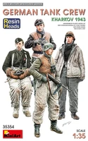 35354  фигуры  GERMAN TANK CREW. KHARKOV 1943. RESIN HEADS  (1:35) 4820183313560