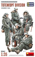 35397  фигуры  TOTENKOPF DIVISION. KHARKOV 1943. RESIN HEADS  (1:35) 4820183314284
