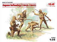 35568  фигуры  Японская пехота (1942-1945г.)  (1:35) 2000000077321