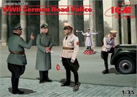 35633  фигуры  Германская дорожная полиция 2МВ (1:35) 4823044402991