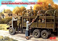 35635  фигуры  Советская мотопехота (1943-1945) 5 фигур  (1:35) 4823044403264