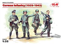 35639  фигуры  Германская пехота (1939-1942 г.) (1:35) 2000000075884