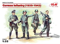 35639  фигуры  Германская пехота (1939-1942 г.) (1:35) 2000000075884