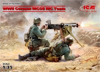 35645  фигуры  WWII German MG08 MG Team (2 figures)   (1:35) 2000000129365