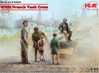 35647  фигуры  WWII French Tank Crew  (1:35) 2000000172163