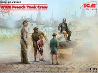 35647  фигуры  WWII French Tank Crew  (1:35) 2000000172163