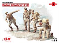 35687  фигуры  Итальянская пехота (1915г.)   (1:35) 2000000068923