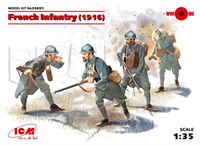 35691  фигуры  Пехота Франции (1916г.)  (1:35) 2000000072524