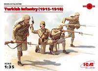 35700  фигуры Turkish infantry (1915-1918)  (1:35) 2000000087368