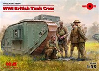 35708  фигуры  WWI British Tank Crew (4 figures)  (1:35) 2000000103747