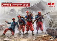 35709  фигуры  French Zouaves (1914)  (1:35) 2000000143774
