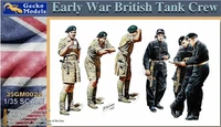 35GM0022  фигуры  Early War British Tank Crew  (1:35) 4892667350224