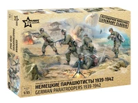 3628  фигуры  Немецкие парашютисты 1939-1942 (1:35) 4600327036285