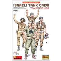 37086  фигуры  ISRAELI TANK CREW. YOM KIPPUR WAR  (1:35) 4820183314147