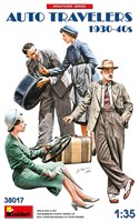 38017  фигуры  AUTO TRAVELERS 1930-40S  (1:35) 4820183313027