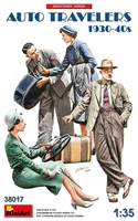 38017  фигуры  AUTO TRAVELERS 1930-40S  (1:35) 4820183313027