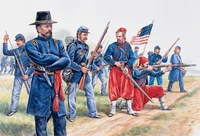 6012  фигуры  UNION INFANTRY AND ZUAVES (AMERICAN CIVIL WAR) (1:72) 8001283060127