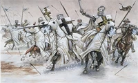 6019  фигуры  TEUTONIC KNIGHTS (MEDIAVAL ERA) (1:72) 8001283860192