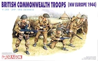 6055  фигуры  British Commonwealth Troops (NW Europe 1944)  (1:35) 4005299007477