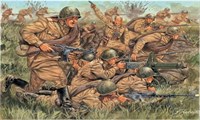 6057  фигуры  WWII - RUSSIAN INFANTRY (1:72) 8001283060578