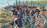 6060  фигуры  AMERICAN INFANTRY (AM.INDEP.WARS 1776 ) (1:72) 2000002113713