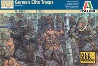 6068  фигуры  WWII-German Elite Troops  (1:72) 8001283060684