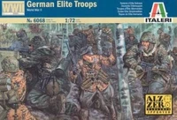 6068  фигуры  WWII-German Elite Troops  (1:72) 8001283060684