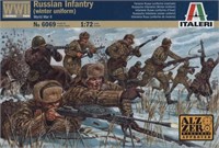6069  фигуры  Советская пехота (WWII. winter) (1:72) 8001283060691