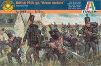 6083  фигуры  British 95th rgt. "Green Jackets"  (1:72) 2000002092629