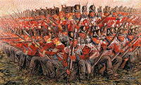 6095  фигуры  NAPOLEONIC WARS - BRITISH INFANTRY 1815 (1:72) 8001283060950