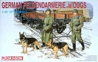 6098  фигуры German Feldgendarmerie w/Dogs (1:35) 89195860989