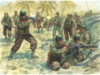 6120  фигуры  WWII- U.S. Infantry  (1:72) 2000002099499