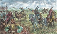 6124  фигуры  MONGOL CAVALRY (XIIIth CENTURY) (1:72) 2000002113812