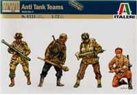 6131  фигуры  WWII- Anti Tank Teams   (1:72) 8001283061315