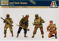6131  фигуры  WWII- Anti Tank Teams   (1:72) 8001283061315