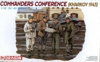 6144  фигуры  Commanders Conference (Kharkov 1943)  (1:35) 89195861443