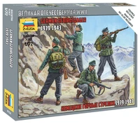 6154  фигуры  Немецкие горные стрелки (1:72) 4600327061546