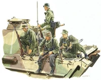 6156  фигуры Panzer Riders (Lorraine 1944) (1:35) 89195861566