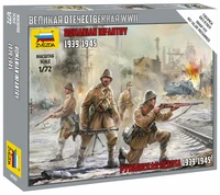6163  фигуры  Румынская пехота  (1:72) 4600327061638