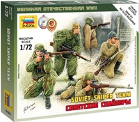 6193  фигуры  Советские снайперы (1:72) 4600327061935
