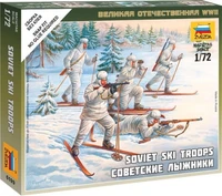 6199  фигуры  Советские лыжники (1:72) 4600327061997